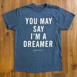 Zion Rootswear “You May Say I’m A Dreamer” John Lennon Graphic Tee
